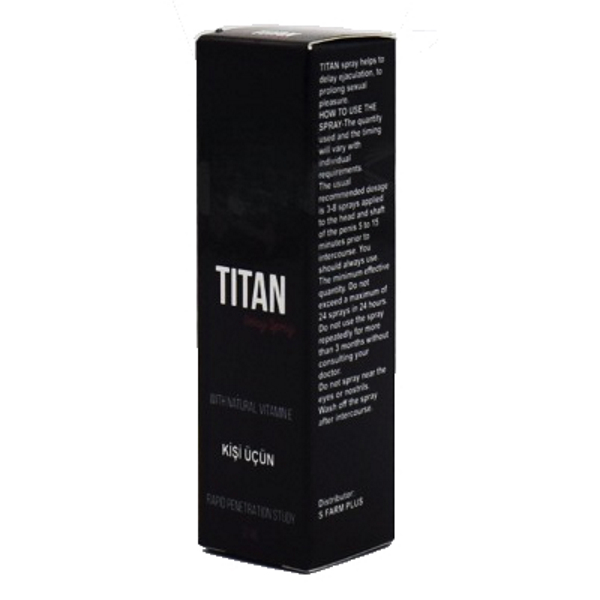 Titan sprey penis böyüdücü qutusu